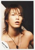 駿河屋 中古 Kat Tun 亀梨和也 バストアップ 上半身裸 ネックレス 口開け 公式生写真 Kat Tun