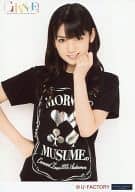 モーニング娘。/道重さゆみ/上半身・Tシャツ黒・左手頬・右手腰/Morning Musume Concert Tour 2013 Autumn CHANCE!