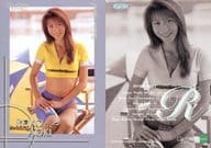 No.6 of 25 ： 青木玲子/レギュラーカード/GALS PARADISE CARDS RACE QUEEN COLLECTION