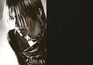LUNA SEA/SUGIZO/レギュラーカード/顔アップ・衣装黒・ネックレス・背景グレー/LUNA SEAトレーディングカード