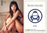 018 ： 沢木涼子/箔押しカード/出動 ! ミニスカポリス COLLECTION CARDS