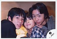 駿河屋 中古 ジャニーズ 二宮和也 櫻井翔 福田悠太 バストアップ 横型 センター福田 カメラ目線 ジャニーズjr時代 公式生写真 ジャニーズ