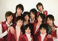 駿河屋 中古 Hey Say Jump 集合 10人 横型 衣装赤ジャケット デビュー ファーストコンサート いきなり In東京ドーム 公式生写真 Hey Say Jump