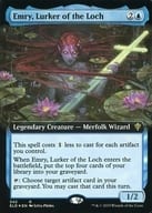 342[R]：【FOIL】Emry  Lurker of the Loch/湖に潜む者、エムリー(拡張アート版)